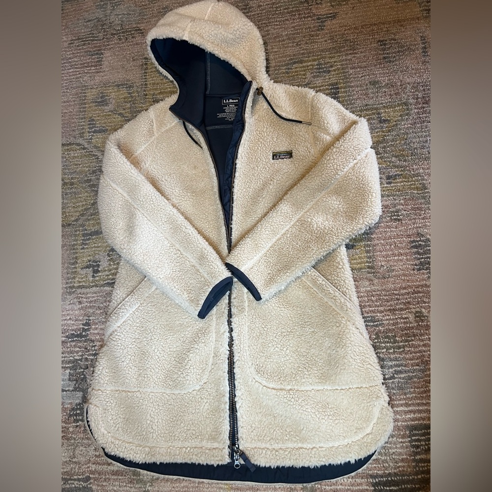 L.L. Bean Women's Mountain Pile Fleece Coat